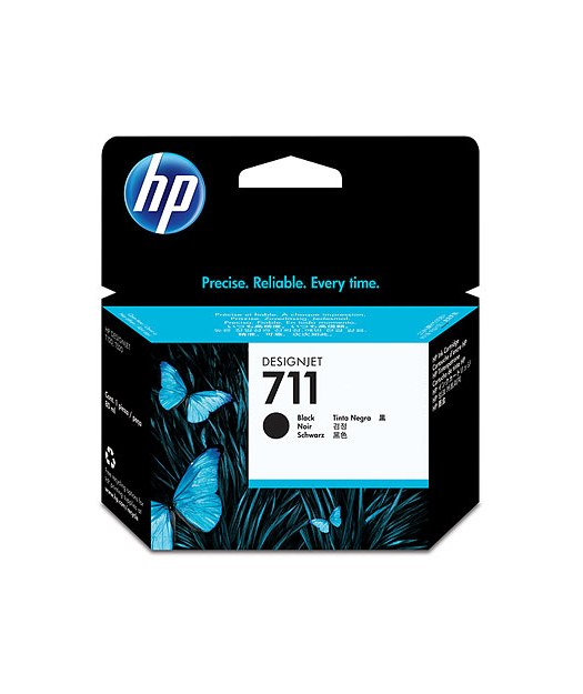HP CZ133A (711) SIYAH 80 ML GENIS FORMAT MUREKKEP KARTUSU