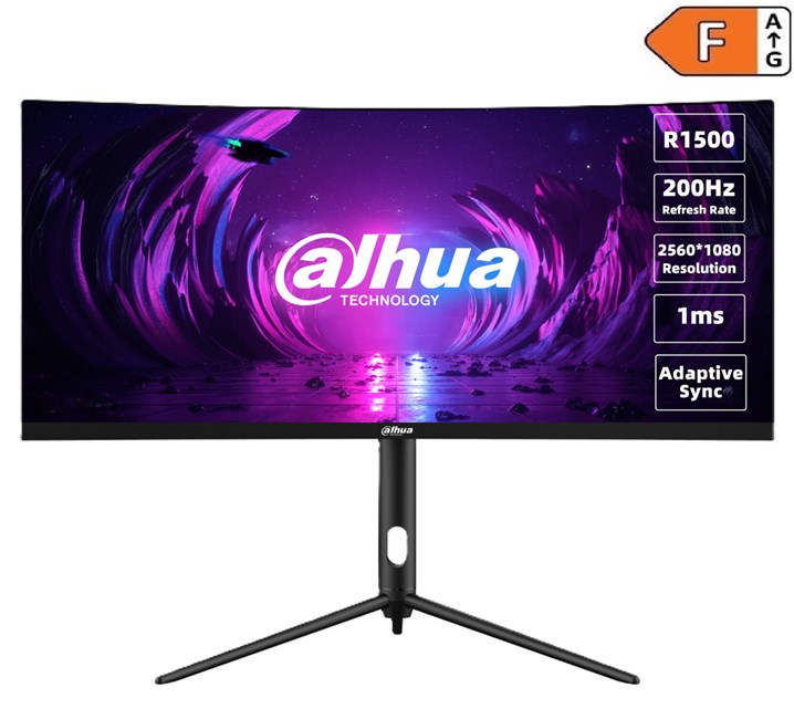 Dahua LM30-E330CA 30" 1ms HDMI DP 200Hz Kavisli Monitör