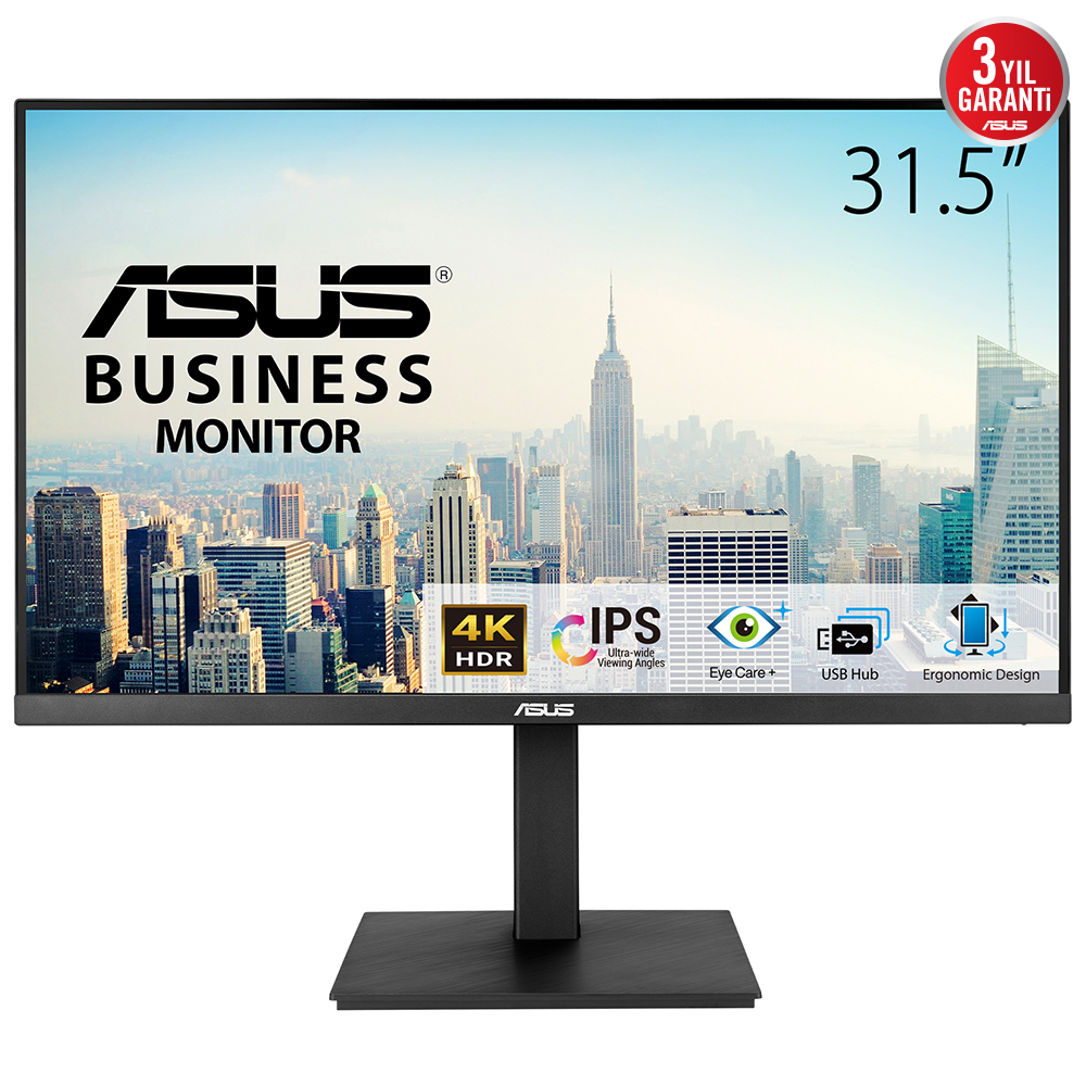 Asus 31.5" VA32UQSB 3840X2160 4MS 60HZ 350CD Ips Monitör