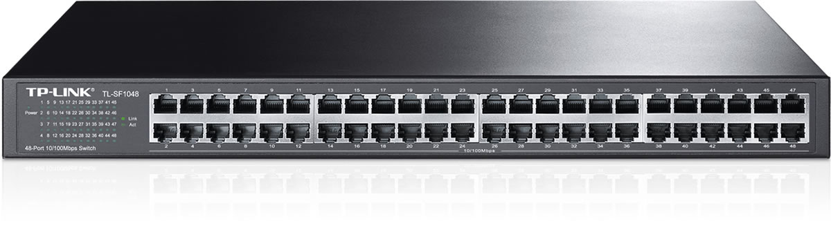 Tp-Link TL-SF1048 48 PORT 10/100 Rackmount Switch