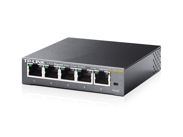 Tp-Link TL-SG105E 5port 10/100/1000 Yönetilebilir Switch