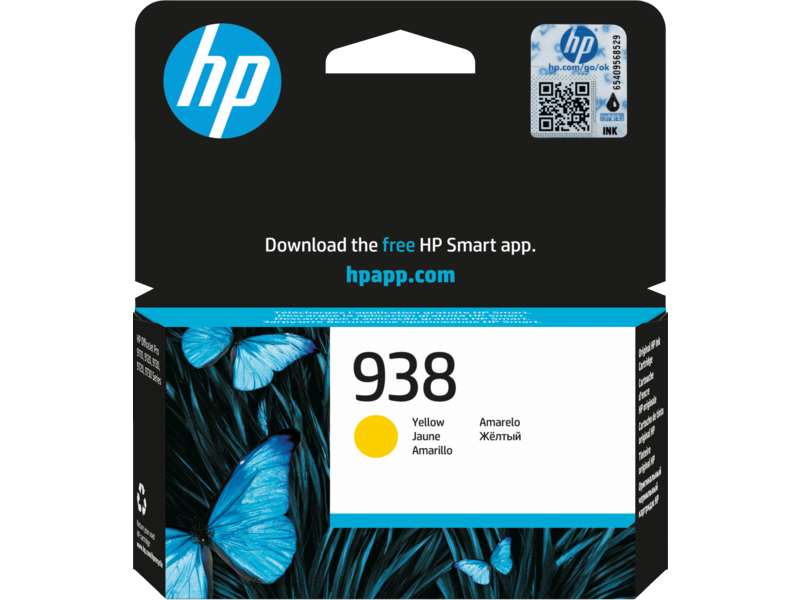 HP 4S6X7PE SARI MUREKKEP KARTUSU (938) 800 SAYFA