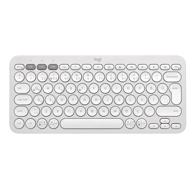 LOGITECH K380S PEBBLE KEYS 2 BEYAZ KLAVYE 920-011860