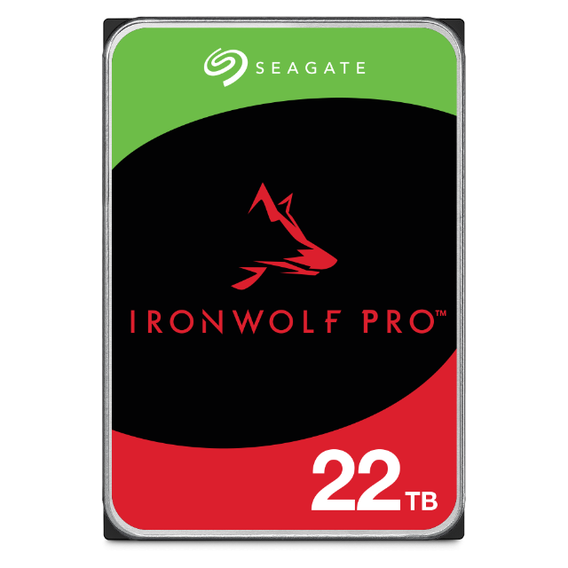 Seagate İronwolf 22TB 7200RPM 512MB Nas Diski (ST22000NT001)