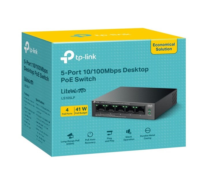 Tp-Link LS105LP 5 Port 10/100  Switch