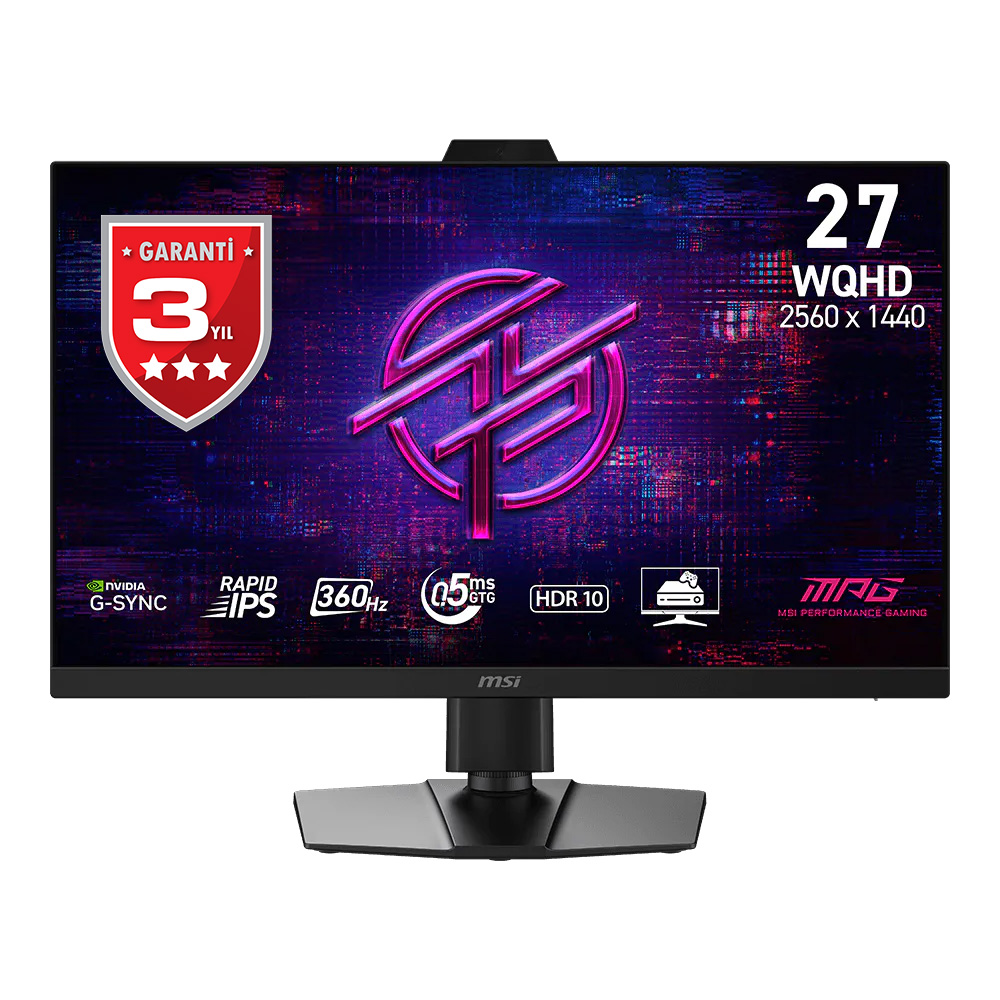 Msi 27" MPG 272QRF X36 2560x1440 (WQHD) IPS 360HZ 0.5MS Gaming Monitör