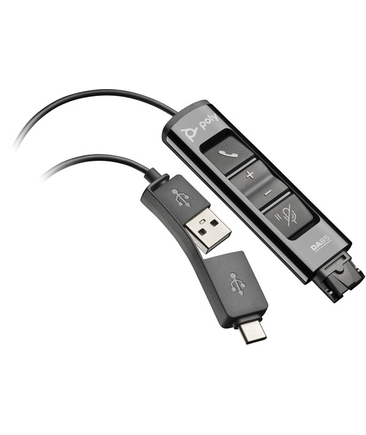 Poly DA85 USB to QD BLK Adaptör TAA 786C7AA