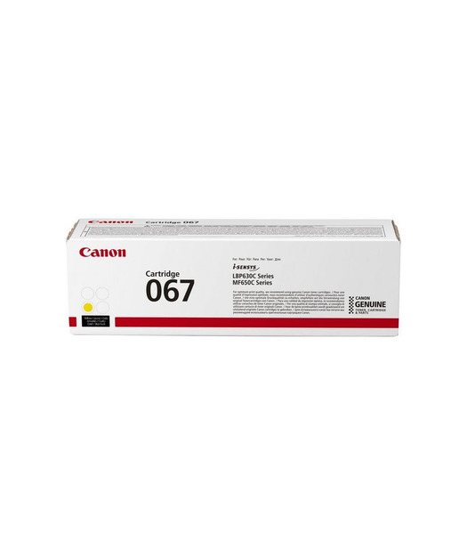 Canon CRG-067 Sarı Toner 1250 Sayfa (5099C002AA)