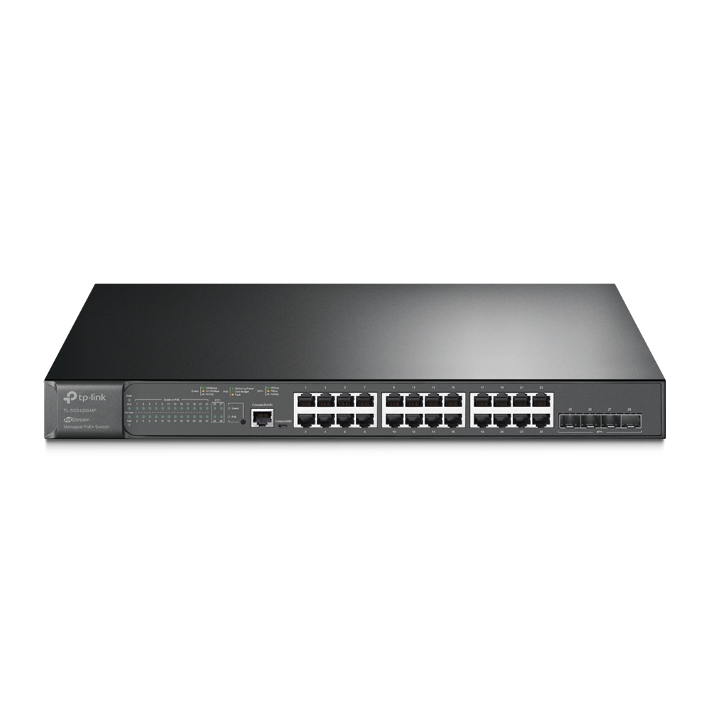 Tp-Link TL-SG3428XMP 24 Port Yönetilebilir Switch