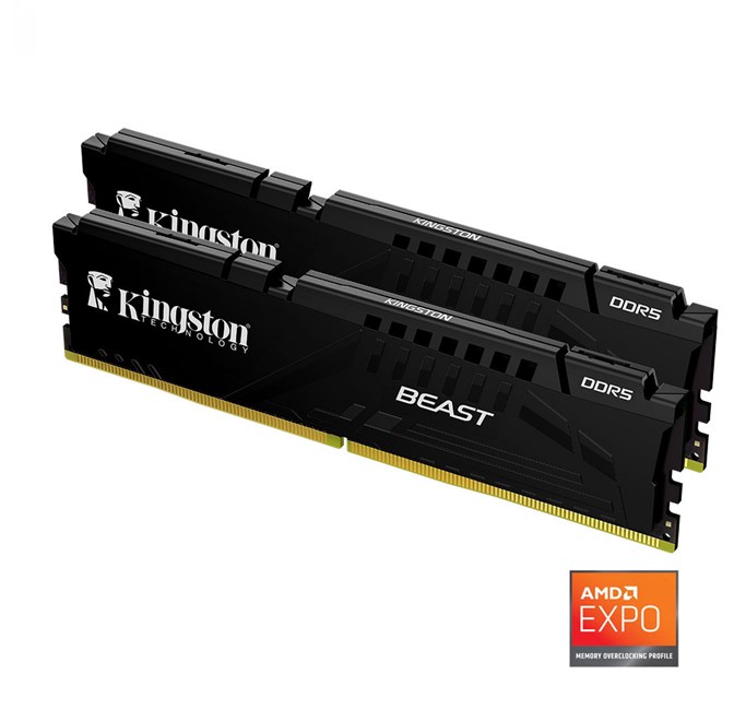 Kingston Beast 64GB 2x32 5200Mhz DDR5 KF552C36BBEK2-64 Ram
