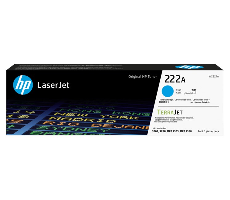 Hp W2221A (222A) Mavi Laserjet Toner 1.200 Sayfa