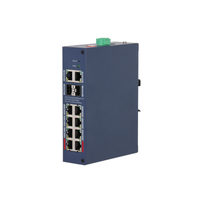 Dahua CHS4212-8GT-110 12 PORT 110W 2XSFP Gigabit Yönetilebilir Switch