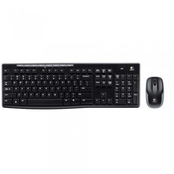 Logitech Mk270 Kablosuz Klavye Mouse Set Usb Siyah 920-004525