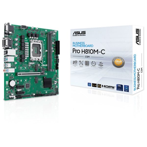 Asus Pro H810M-C Csm D5 1851P Vga Dvi Hdmi Dp Anakart 