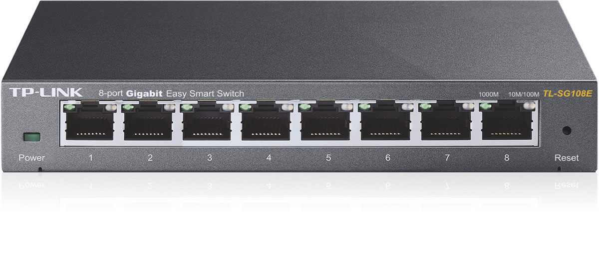 Tp-Link TL-SG108E 8 Port Yönetilebilir Switch