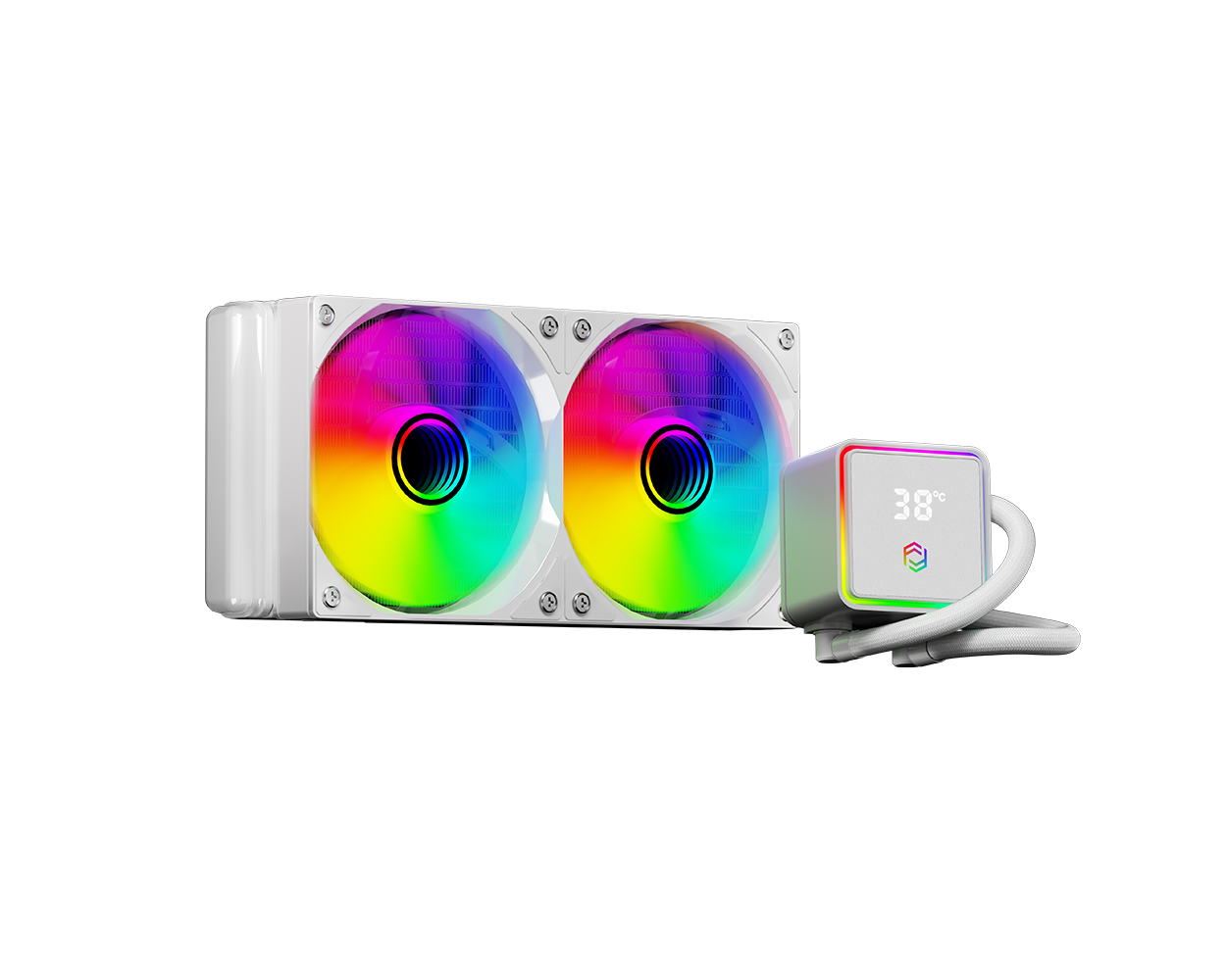 Frisby FCL-240W ARGB 240 Beyaz Sıvı Soğutma