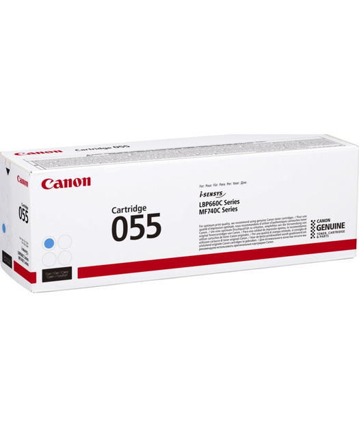 Canon CRG-055 Cyan Toner 2100 Sayfa (3015C002)