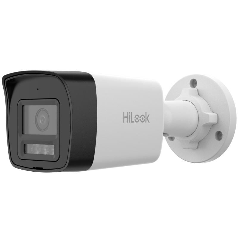 Hilook IPC-B140HA-LUFC 4MP 2.8MM 30m Colorvu Duallıght Sesli  Poe Ip Bullet Kamera