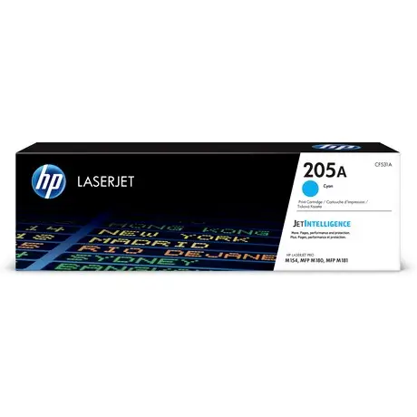 HP CF531A Mavi Toner Kartuş (205A) 900 Sayfa