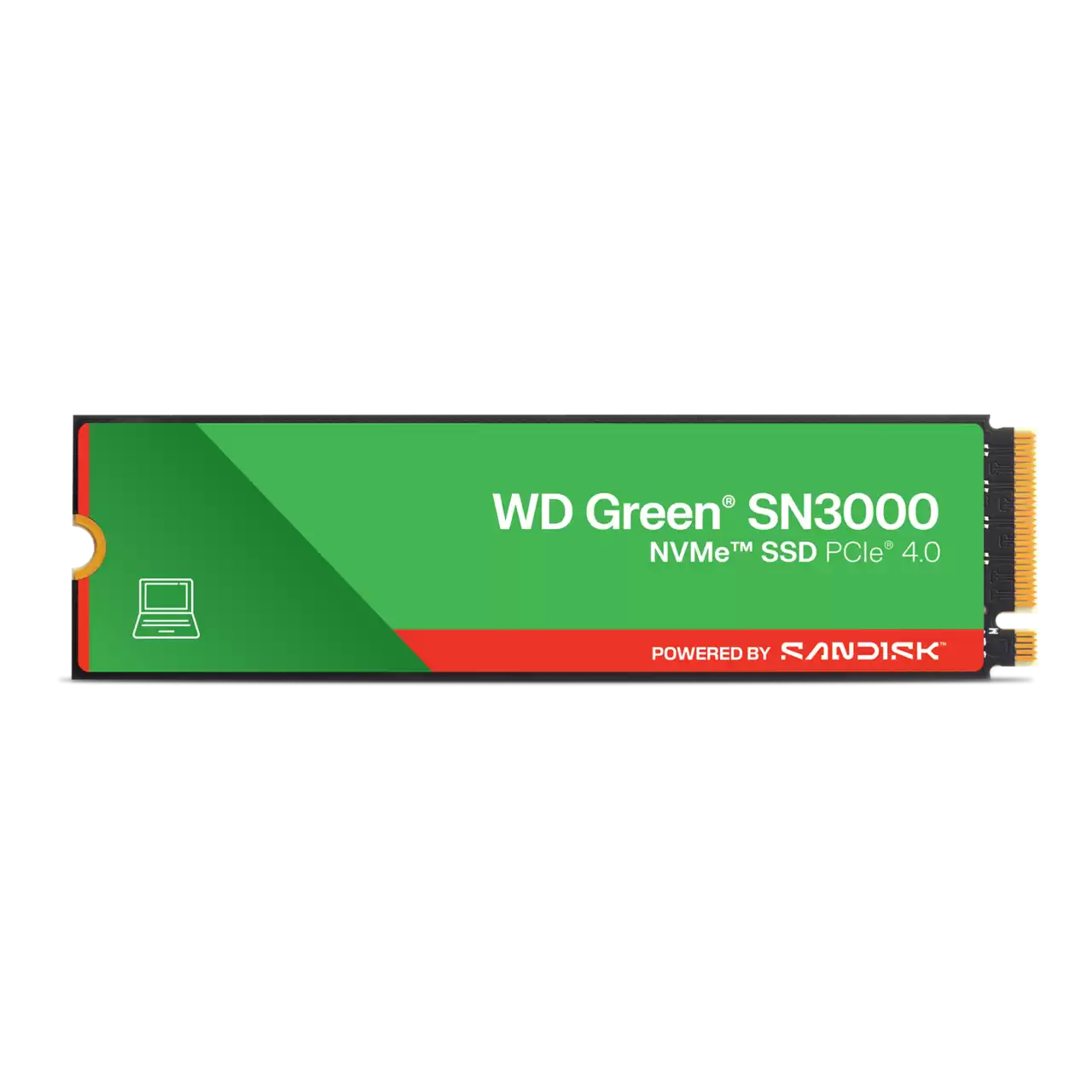 Western Digital Green  SN3000 M.2 NVMe 500GB 5000/4000MB/s SSD (WDS500G5G0E)