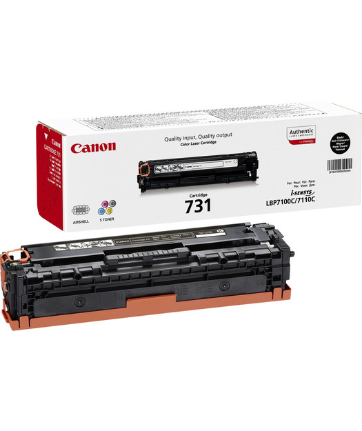 Canon CRG-731 BK Siyah Toner 1400 Sayfa (6272B002)
