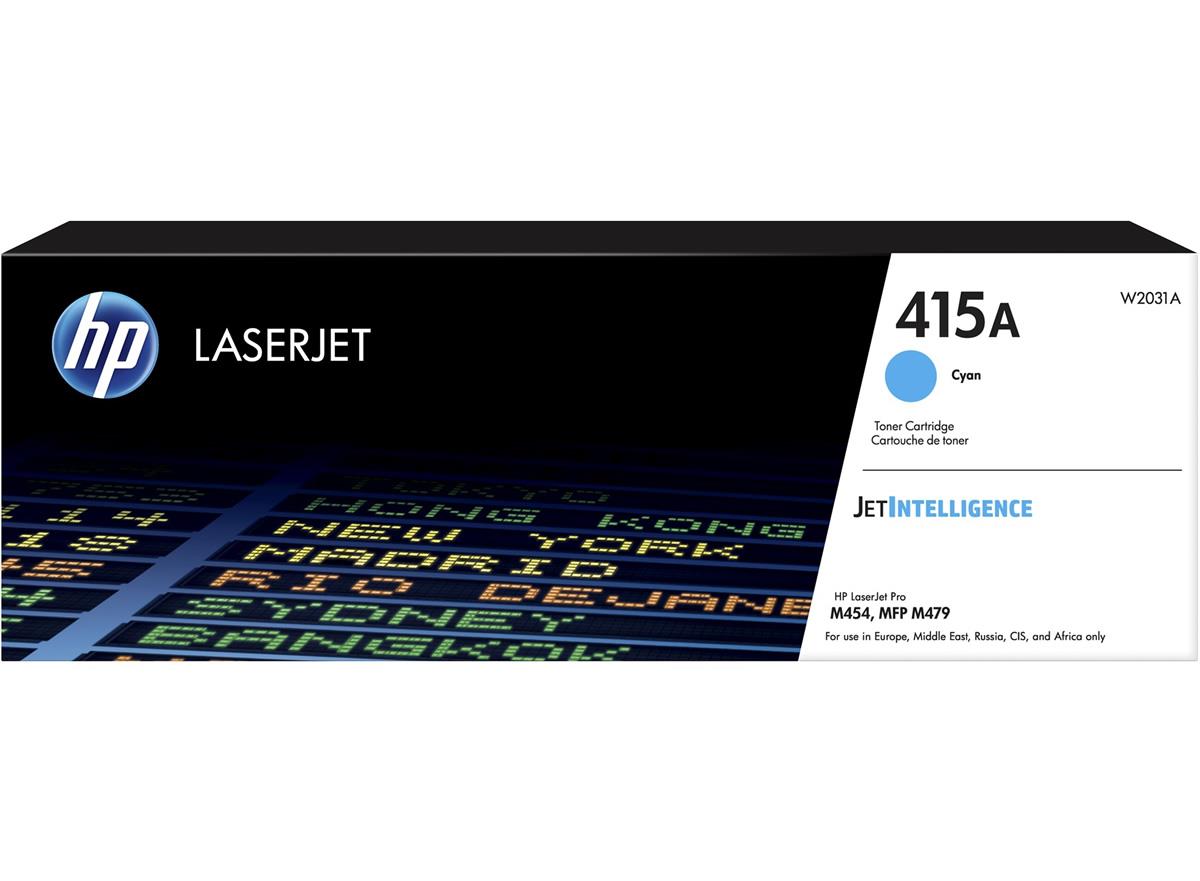 Hp W2031A Mavi Toner 2.100 Sayfa (415A)