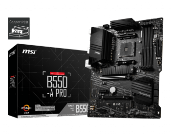 MSİ B550-A PRO DDR4 4400(OC)Mhz HDMI / DP ATX AM4 Anakart 
