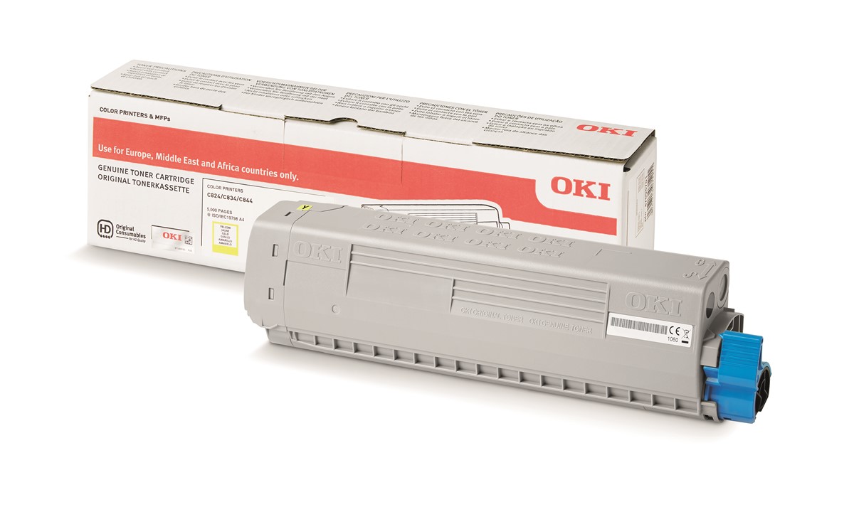 Oki 47095701 Sarı Toner 5000 Sayfa