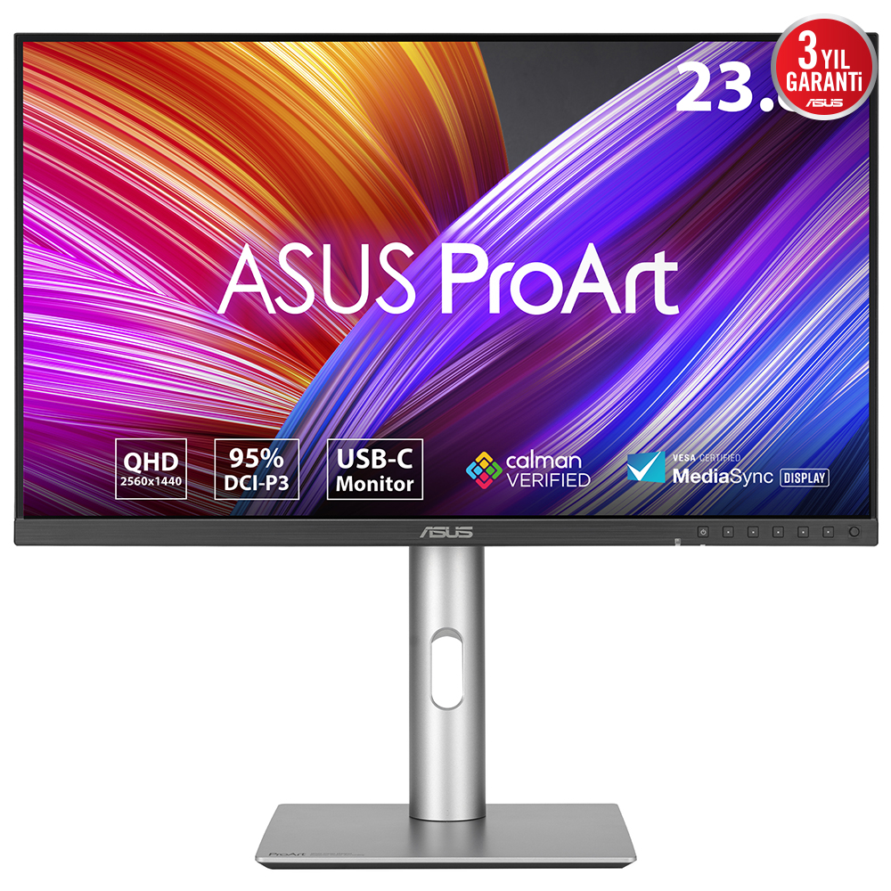Asus Proart 24" PA24ACRV 2560 X 1440 5MS 75HZ 4K Ips Monitör