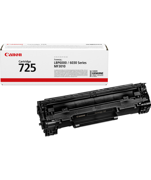 Canon CRG-725 Toner Siyah 1600 Sayfa (3484B002)