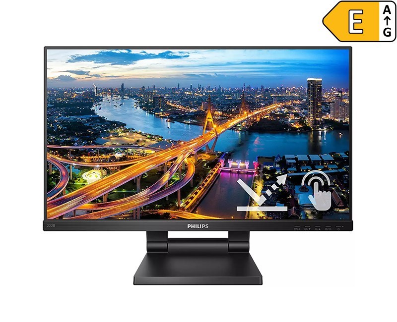 Philips 21.5" 222B1TC/00 4ms FHD Dokunmatik IPS Monitör
