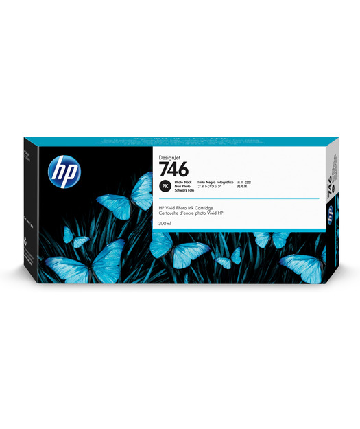 Hp P2V82A (746) 300 Ml Fotograf Sıyah Desıgnjet Mürekkep Kartuş