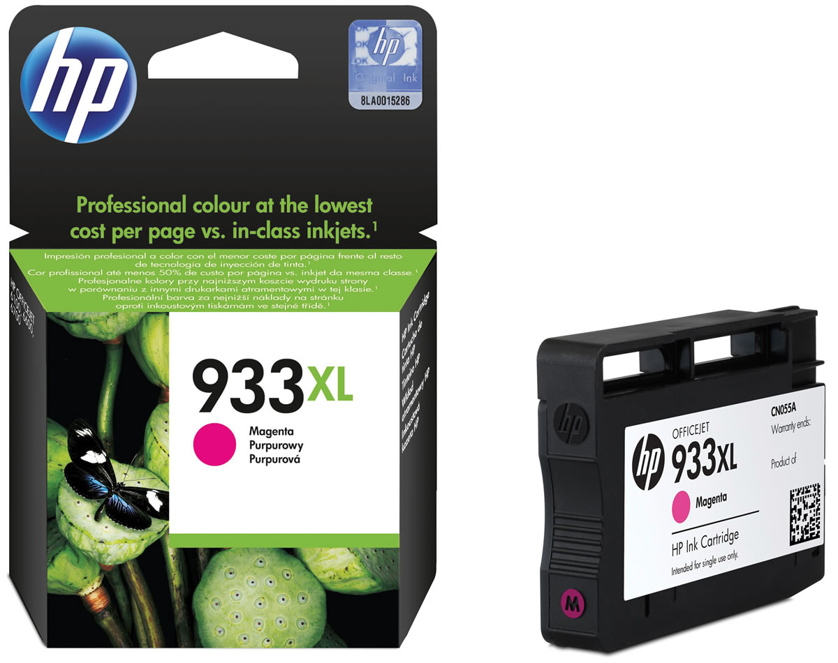 Hp CN055AE Kırmızı Mürekkep Kartusu (933XL) 825 Sayfa