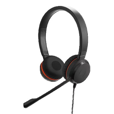 Jabra Evolve 20 Duo USB NC MS Kulaküstü Kulaklık (4999-823-109)