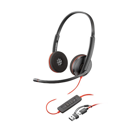 Hp Poly Blackwire Mono 3210 USB-C/A Mikrofonlu Kulaklık (8X214A6)