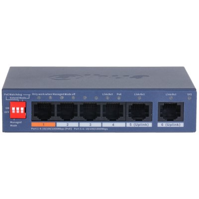 Dahua 4 Port 1000Mbps Cloud PoE Yönetilebilir (CHS4206-4GT-60)