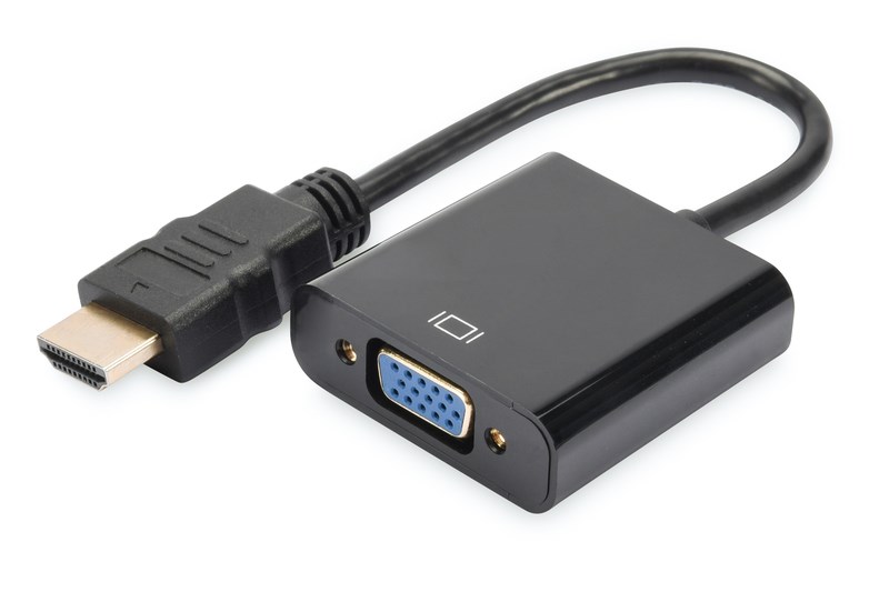 DİGİTUS DA-70461 HDMİ ERKEK TO VGA DİŞİ ÇEVİRİCİ