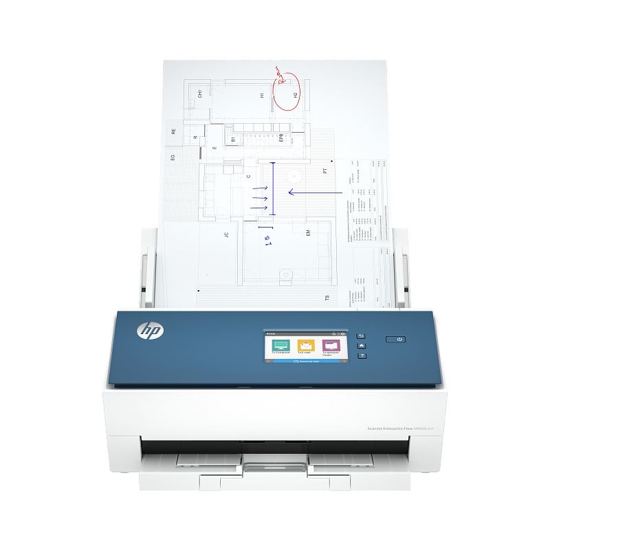 Hp ScanJet Enterprise Flow 9000 sn1 A3 Doküman Tarayıcı (8Q4W1A)