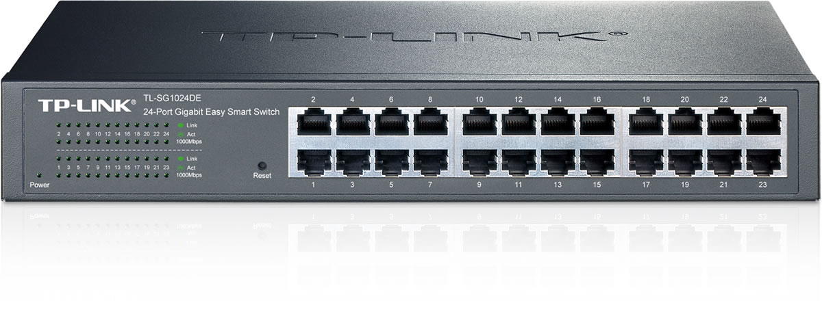 Tp-Link TL-SG1024DE 24 Port Yönetilemez Switch