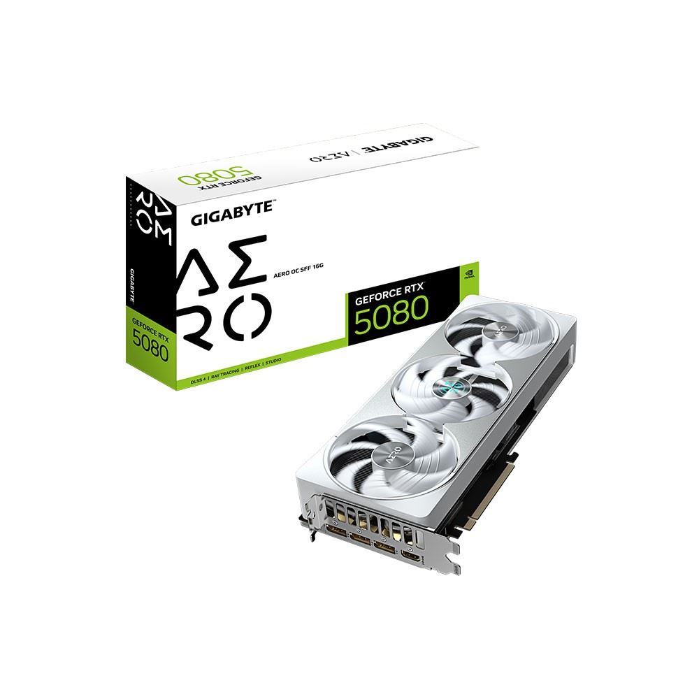 GİGABYTE RTX5080 AERO OC 16GB GDDR 7 256 Bit EKRAN KARTI (GV-N5080AEROOC16GD)