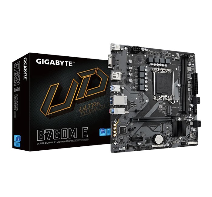 Gigabyte B760M E D5 1700P Vga Hdmi Dp Anakart