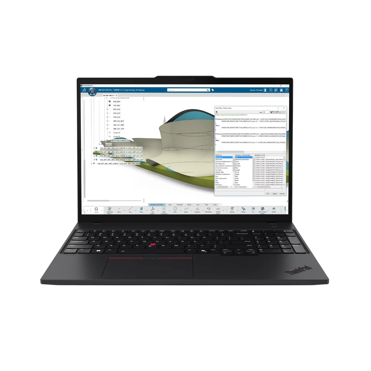 Lenovo Thinkpad P16s G4 21QV000ATX U7-255H 16GB 512GB SSD RTX PRO 500 6GB 16'' W11Pro