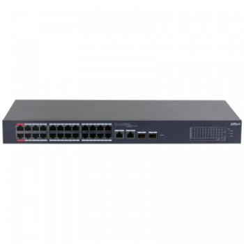 Dahua DH-CS4226-24ET-240 24 PORT 24XFE-2XGE/SFP Yönetilebilir Poe Switch