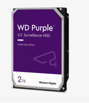 Western Digital Purple 2TB 5400 RPM SATA3 64MB  3.5'' WD23PURZ 7/24 Güvenlik Diski