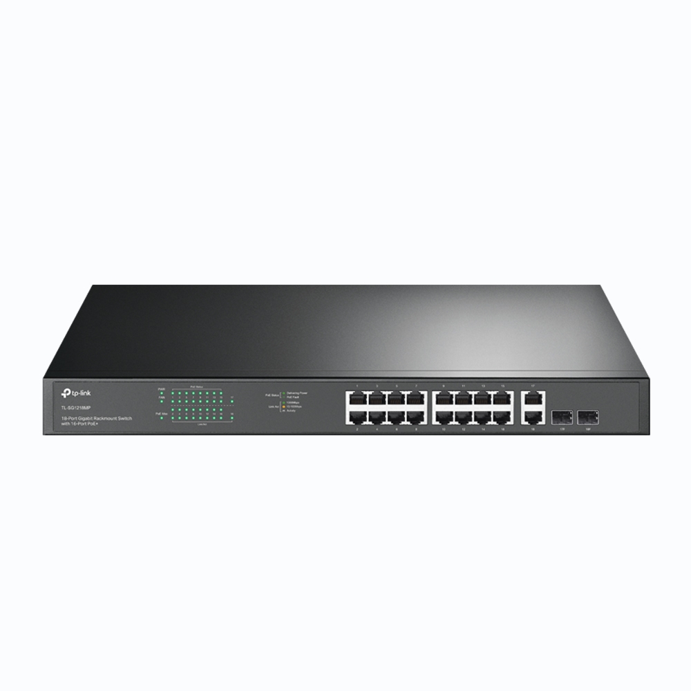 Tp-Link TL-SG1218MP 16 Port Gigabit Yönetilemez Poe Switch