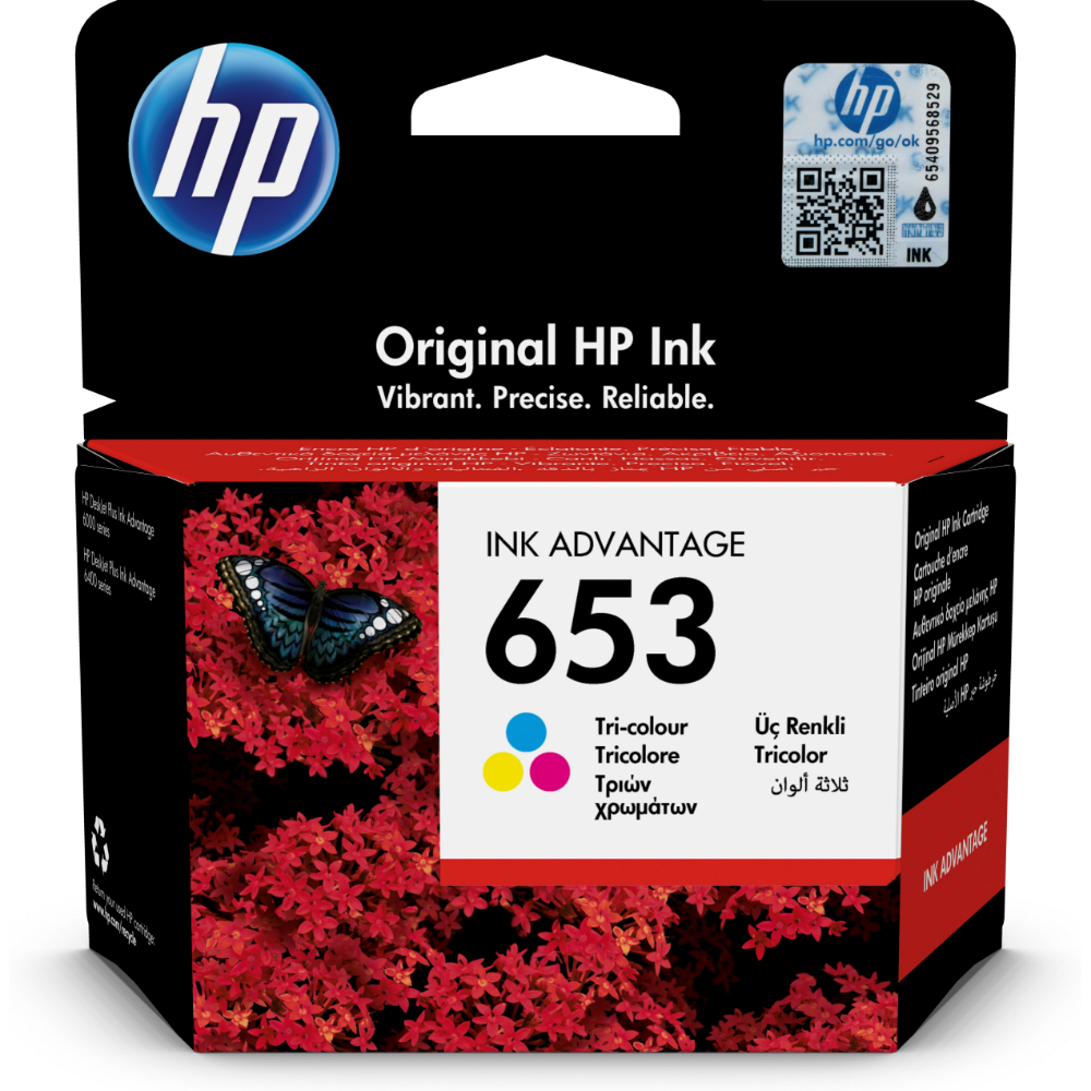 Hp 3YM74A No 653 Üç Renkli Paket Kartuş