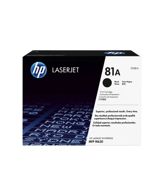 HP CF281A Siyah Toner (81A) 10.000 Sayfa