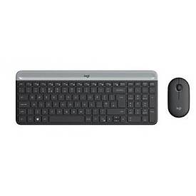Logitech MK470 Siyah Kablosuz Klavye Mouse 