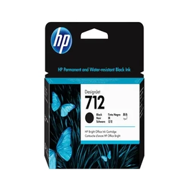 HP 3ED71A 712 80-ml Siyah DesignJet Ink