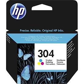 Hp N9K05Ae (304) Uc Renkl Murekkep Kartusu 100 Sayfa